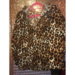 Authentic Victoria Secret Pink Sherpa hoodie!